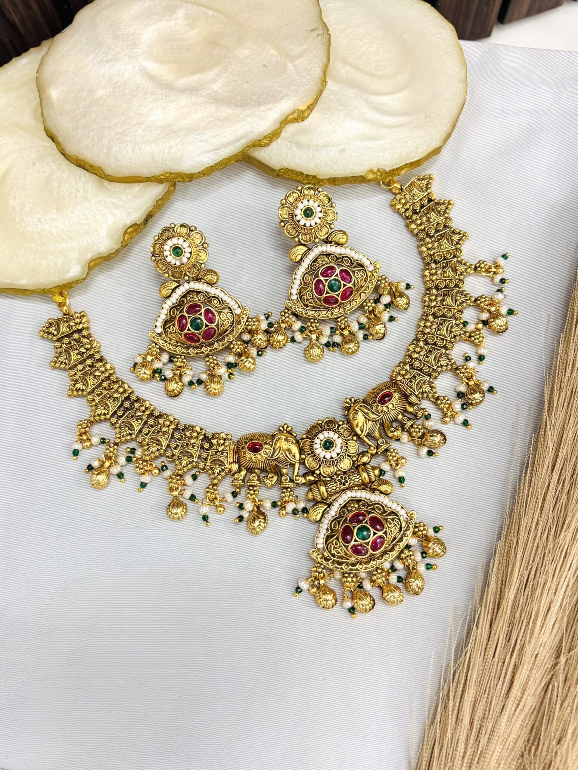 IMG_3521-compressed Moksha Gold a like necklace - Image 1