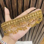 Rashme necklace with earrings and mangtika