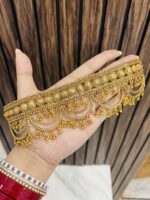 Rashme necklace with earrings and mangtika