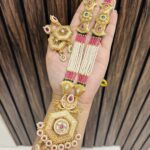 Poonam long necklace with earrings